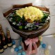 50pcs Champagne Color of Roses Bouquet