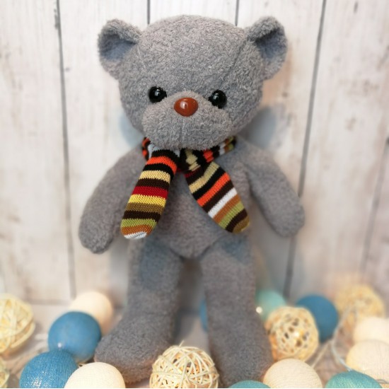 Teddy Bear in Grey 10 Inches