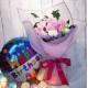 Birthday Balloons and Flowers Package