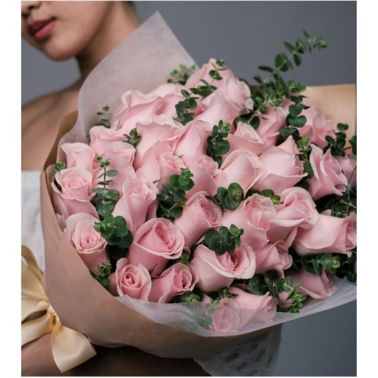 The Pink Rose Bouquet